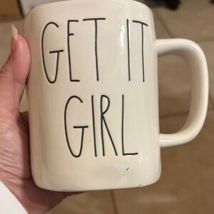 Rae Dunn Cream Artisan Mug